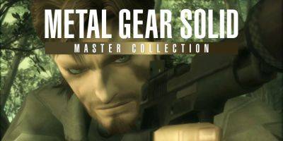 Konami Still Has Fixes Planned for Metal Gear Solid Collection Vol. 1 - gamerant.com