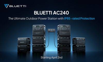 Power Beyond Limits with BLUETTI New AC240 IP65 Weatherproof Portable Power Station - wccftech.com