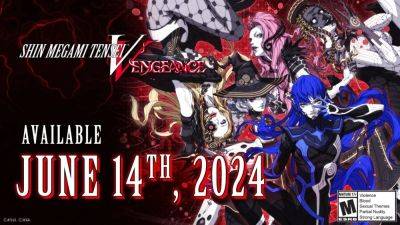 Shin Megami Tensei V: Vengeance release date moved up to June 14 - gematsu.com