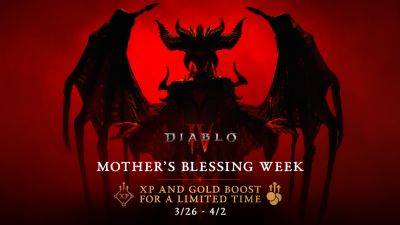 Diablo 4 Experience and Gold Increase Event Starts on March 26th - wowhead.com - city Sanctuary - Diablo