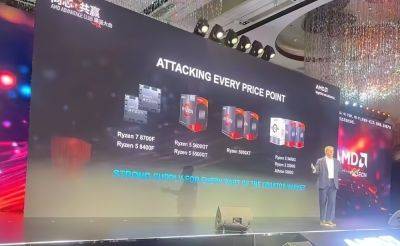 AMD Preps Ryzen 7 8700F & Ryzen 5 8400F “iGPU-Less” Desktop APUs For AM5 Platforms - wccftech.com - Usa - China
