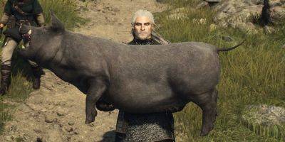 Dragon's Dogma 2 Player Plays Catch With Their Pawns And A Pig - gamerant.com