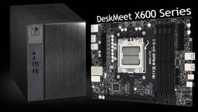 ASRock Launches DeskMeet X600 PCs, PCH-Less Motherboard With AMD Ryzen 8000 & 7000 CPU Support - wccftech.com - Usa - China
