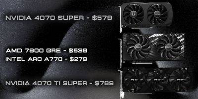 Spring GPUs Deals “Below MSRP”: 4070 SUPER For $579, 4070 Ti SUPER For $789, 7900 GRE For $539, Arc A770 16 GB For $279 - wccftech.com - Usa - China