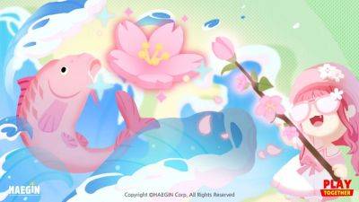 Cherry Blossoms Are In Full Bloom On Kaia Island With Play Together Spring 2024 Update - droidgamers.com