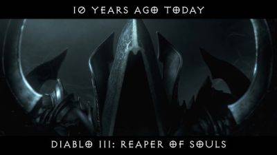 Diablo 3: Reaper of Souls Launched Ten Years Ago Today - wowhead.com - city Sanctuary - Diablo