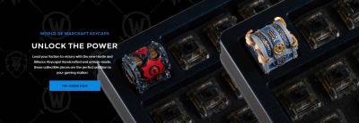 Pre-Order Horde and Alliance Themed Keyboard Caps from the Blizzard Store - wowhead.com