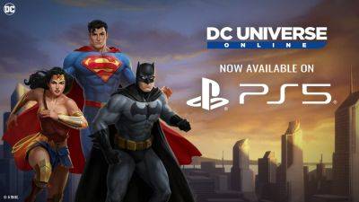 DC Universe Online for PS5 now available - gematsu.com