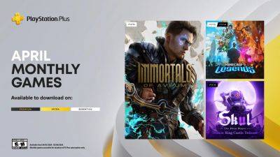 PlayStation Plus Monthly Games for April: Immortals of Aveum, Minecraft Legends, Skul: The Hero Slayer - blog.playstation.com