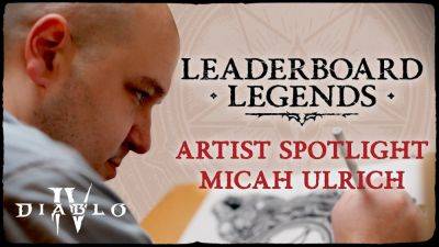 Diablo 4 Leaderboard Legends Artist Spotlight - Micah Ulrich - wowhead.com - Diablo