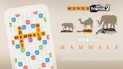 Expand Your Vocabulary With Words With Friends 2 x BBC Earth Mammals Crossover - droidgamers.com