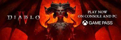 Diablo 4 Now Live on Xbox Game Pass for Console and PC - wowhead.com - Diablo
