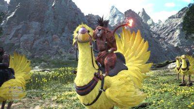 Final Fantasy 7 Rebirth's animators "really didn't think" Tetsuya Nomura would approve Red XIII's ridiculous chocobo-riding pose, but "he said that's the one" - gamesradar.com