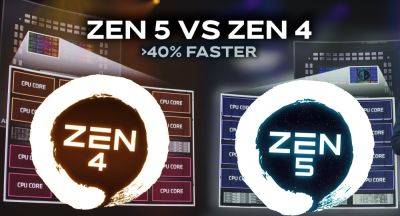 AMD Zen 5 CPU Core Architecture Allegedly More Than 40% Faster Than Zen 4 Cores - wccftech.com