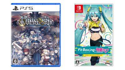 This Week’s Japanese Game Releases: Unicorn Overlord, Fitness Boxing feat. Hatsune Miku: Isshoni Exercise, more - gematsu.com - Usa - Japan - France