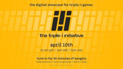 The Triple-i Initiative Spotlights More Than 30 Indie Games in April Showcase | Push Square - pushsquare.com - state Indiana - India
