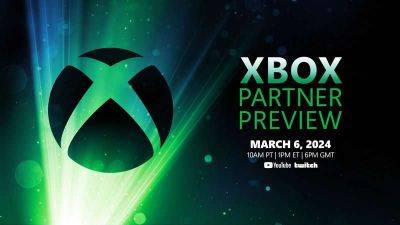 Xbox Partner Preview Announced For March 6 - gameranx.com