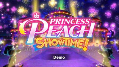 Princess Peach: Showtime! demo now available - gematsu.com - Britain - Japan