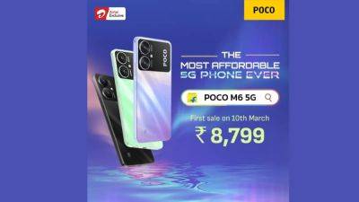 Poco M6 5G launched in India with Airtel exclusive offers! Check features, availability and more - tech.hindustantimes.com - India - Mali