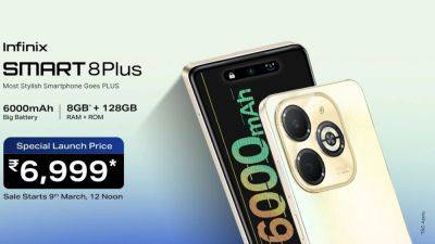Infinix Smart 8 Plus sale starts! Smartphone now available on Flipkart, check price and specs - tech.hindustantimes.com