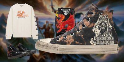Converse Celebrates 50 Years Of D&D With Limited Edition Sneaker & Clothes Collection - screenrant.com