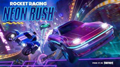Fortnite Rocket Racing: Neon Rush Ranked Play Rewards - gameranx.com