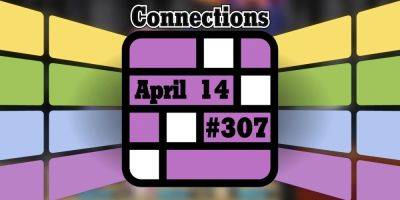 Today's Connections Hints & Answers For April 14, 2024 (Puzzle #307) - screenrant.com - Usa - New York
