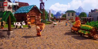LEGO Fortnite Player Builds Impressive Village in the Frostland Biome - gamerant.com