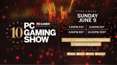 PC Gaming Show returns in June, featuring "over 50 games" and world premiere announcements - techradar.com - China