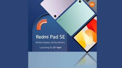 Redmi Pad SE set to launch in India on April 23: Check what Xiaomi has in store for you - tech.hindustantimes.com - India
