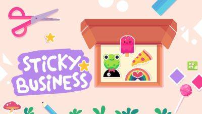 Sticker shop simulation game Sticky Business now available for Switch - gematsu.com