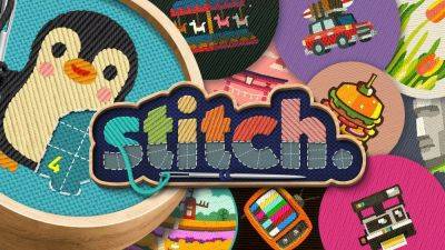 Embroidery puzzle game stitch. now available for Switch - gematsu.com