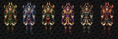 All Season 1 Monk Tier Set Appearances Coming in The War Within - wowhead.com