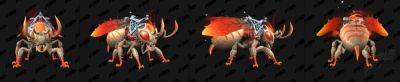 Mount Models for The War Within - Fire Bees, Fireflies, Lynxes, Wild Unicorns - wowhead.com