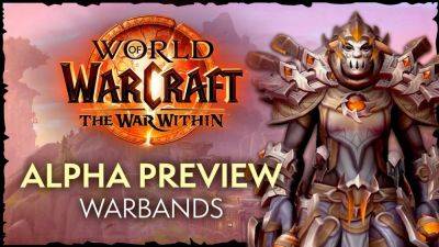 Blizzard Warbands Preview Video - Currency Sharing, Warband Bound Achievements, Transmogs - wowhead.com