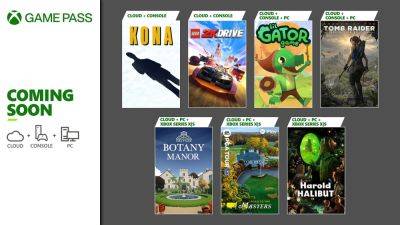Xbox Game Pass adds LEGO 2K Drive, EA Sports PGA Tour, Harold Halibut, and more in early April - gematsu.com