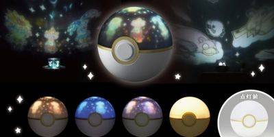 Pokemon Reveals Adorable Poke Ball Projector Nightlights - gamerant.com - Reveals