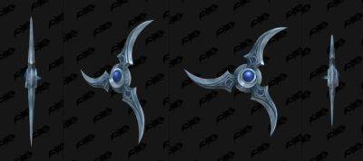 Night Elf Weapon Models to Match Heritage Armor - The War Within - wowhead.com