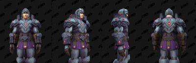 Earthen Dungeon Armor and Weapon Models in The War Within - wowhead.com