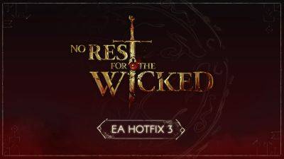 Biggest No Rest for the Wicked Patch To Date Released; Improves Performance, Visuals, Loot, Adds New Options - wccftech.com