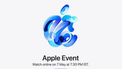 Apple Event announced for May 7: iPad Pro 2024, New iPad Air and what more to expect - tech.hindustantimes.com - India