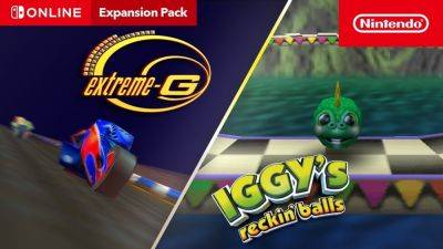 Nintendo 64 – Nintendo Switch Online adds Extreme-G, Iggy’s Reckin’ Balls - gematsu.com - Britain - Japan