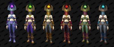 Early Season 1 Warlock Tier Set Model Preview for The War Within - wowhead.com