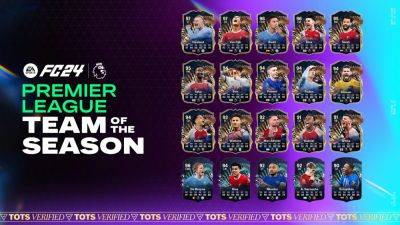 EA Sports FC 24 Premier League and WSL Team of the Season confirmed - videogameschronicle.com