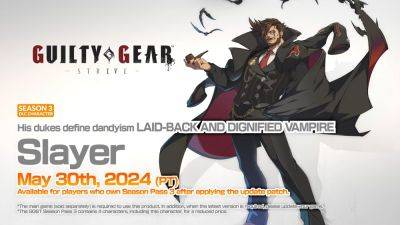 Guilty Gear Strive – Slayer Launches on May 30th for Season Pass Holders - gamingbolt.com