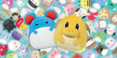 Pokemon's Dragonite And Marill Squishmallows Are Now Available To Pre-Order - thegamer.com
