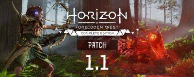 Horizon Forbidden West PC Patch 1.1 Released; Nixxes Working on AMD FSR 3 Support - wccftech.com