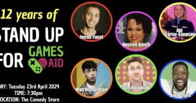 Games industry charity comedy night returns to London this month - gamesindustry.biz - Britain