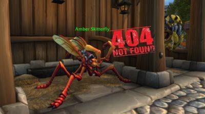 Bugged Bug at the Trading Post - Amber Skitterfly Mount Doesn't Exist! - wowhead.com