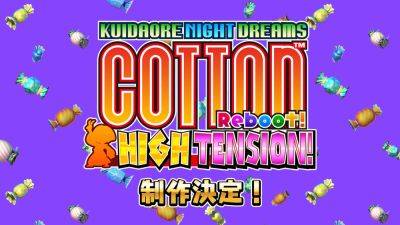 Cotton Reboot! High Tension! announced for PS5, PS4, and Switch - gematsu.com - Japan